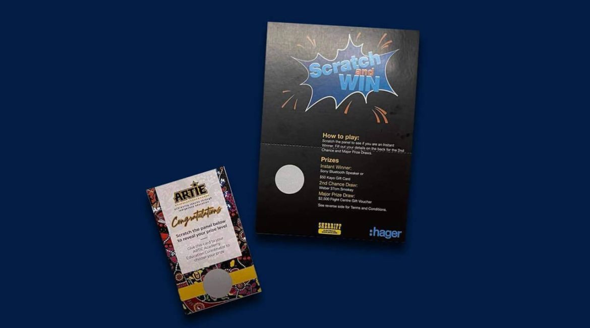 Digital printing card
