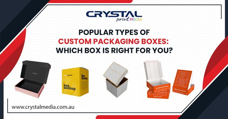 Types of Boxes for Custom Packaging
