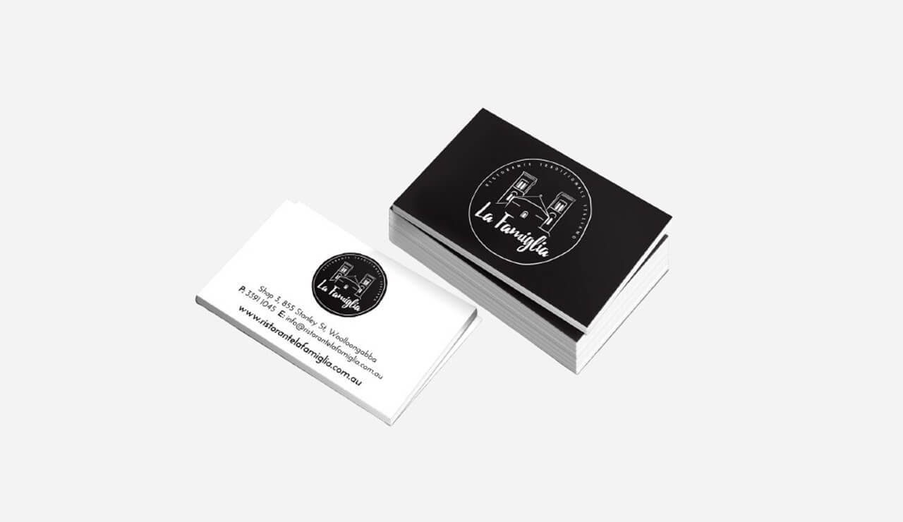 Graphic Printing on Business cards