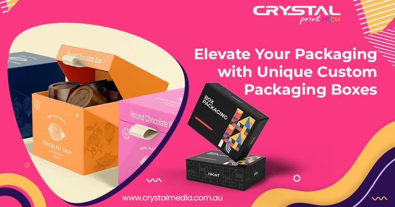 Elevate Packaging with Unique Custom Packaging Boxes