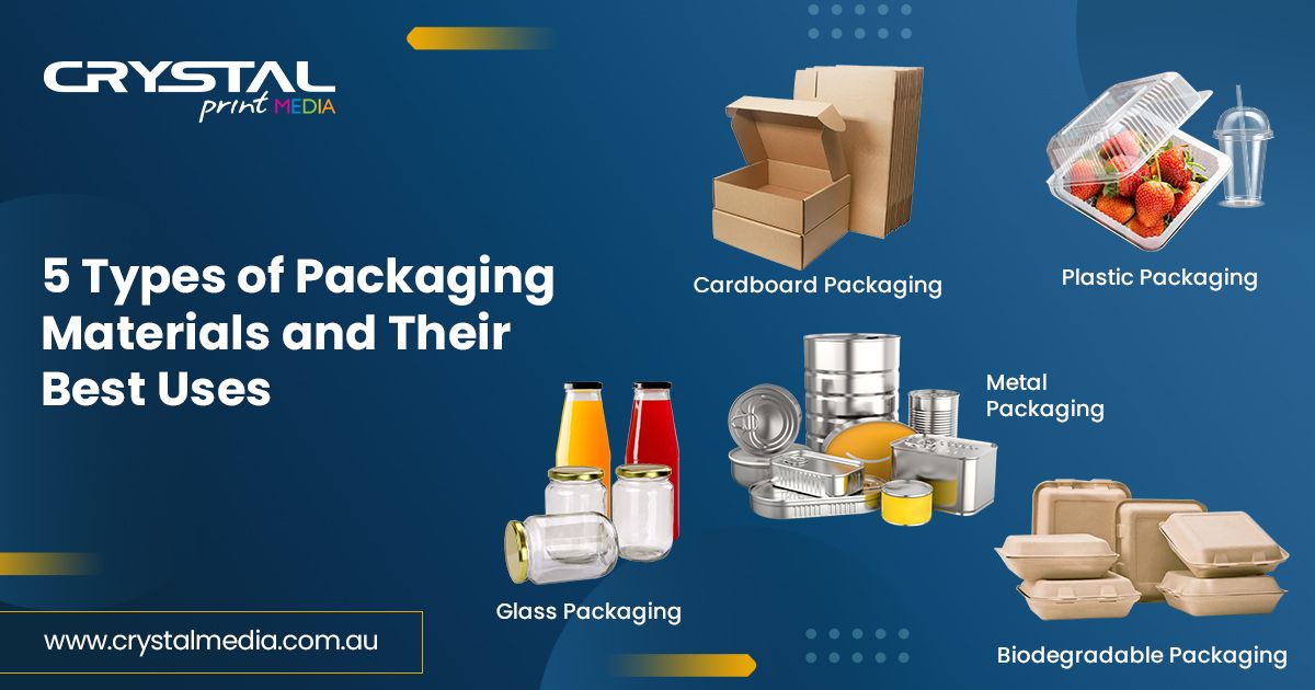 Types of Packaging Materials and Their Best Uses