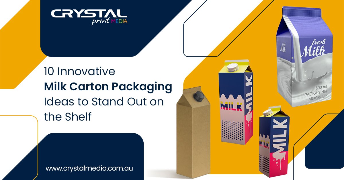 Milk Carton Packaging Ideas to Stand Out on the Shelf